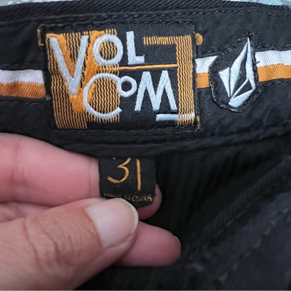 Volcom Friggin Slim Chino Pants x Pacsun in Black Men’s Sz 31 - Picture 7 of 12